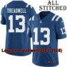 Blue Home Embroidered Laquon Treadwell Indianapolis Colts #13 Stitched Jersey