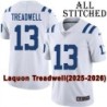 White Embroidered Laquon Treadwell Indianapolis Colts #13 Stitched Jersey