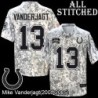 Camo Embroidered Mike Vanderjagt Indianapolis Colts #13 Stitched Jersey