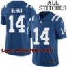 Blue Home Embroidered Lamar McHan Indianapolis Colts #14 Stitched Jersey