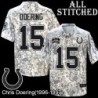 Camo Embroidered Chris Doering Indianapolis Colts #15 Stitched Jersey