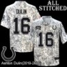 Camo Embroidered Ashton Dulin Indianapolis Colts #16 Stitched Jersey