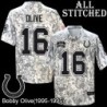 Camo Embroidered Bobby Olive Indianapolis Colts #16 Stitched Jersey