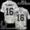 Camo Embroidered Chad Plummer Indianapolis Colts #16 Stitched Jersey