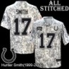 Camo Embroidered Hunter Smith Indianapolis Colts #17 Stitched Jersey