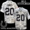 Camo Embroidered Tommy James Indianapolis Colts #20 Stitched Jersey