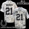 Camo Embroidered Lamont Warren Indianapolis Colts #21 Stitched Jersey