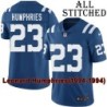 Blue Home Embroidered Leonard Humphries Indianapolis Colts #23 Stitched Jersey