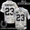 Camo Embroidered Leonard Humphries Indianapolis Colts #23 Stitched Jersey