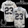 Camo Embroidered Don McCauley Indianapolis Colts #23 Stitched Jersey