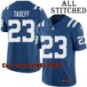 Blue Home Embroidered Carl Taseff Indianapolis Colts #23 Stitched Jersey