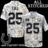 Camo Embroidered Jack Call Indianapolis Colts #25 Stitched Jersey