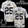 Camo Embroidered Michael Coe Indianapolis Colts #25 Stitched Jersey