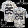 Camo Embroidered Tom Curtis Indianapolis Colts #25 Stitched Jersey