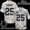 Camo Embroidered Alex Hawkins Indianapolis Colts #25 Stitched Jersey