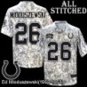 Camo Embroidered Ed Mioduszewski Indianapolis Colts #26 Stitched Jersey