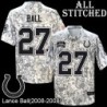 Camo Embroidered Lance Ball Indianapolis Colts #27 Stitched Jersey