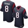 SCHAUB Houston #8 Womens Football Jersey - Matt Schaub Womens Football Jersey (Blue)_Free Shipping