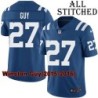Blue Home Embroidered Winston Guy Indianapolis Colts #27 Stitched Jersey