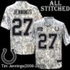 Camo Embroidered Tim Jennings Indianapolis Colts #27 Stitched Jersey