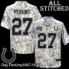 Camo Embroidered Ray Perkins Indianapolis Colts #27 Stitched Jersey