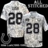 Camo Embroidered Mike Lush Indianapolis Colts #28 Stitched Jersey