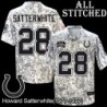 Camo Embroidered Howard Satterwhite Indianapolis Colts #28 Stitched Jersey