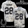 Camo Embroidered Jordan Todman Indianapolis Colts #28 Stitched Jersey
