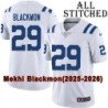 White Embroidered Mekhi Blackmon Indianapolis Colts #29 Stitched Jersey