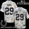 Camo Embroidered Sean Davis Indianapolis Colts #29 Stitched Jersey