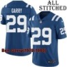 Blue Home Embroidered Ben Garry Indianapolis Colts #29 Stitched Jersey