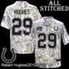 Camo Embroidered Robert Hughes Indianapolis Colts #29 Stitched Jersey