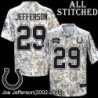 Camo Embroidered Joe Jefferson Indianapolis Colts #29 Stitched Jersey
