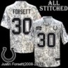 Camo Embroidered Justin Forsett Indianapolis Colts #30 Stitched Jersey