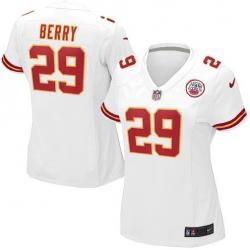 BERRY KC #29 Womens Football Jersey - Eric Berry Womens Football Jersey (White)_Free Shipping