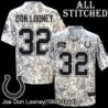 Camo Embroidered Joe Don Looney Indianapolis Colts #32 Stitched Jersey