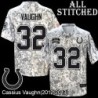 Camo Embroidered Cassius Vaughn Indianapolis Colts #32 Stitched Jersey