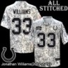 Camo Embroidered Jonathan Williams Indianapolis Colts #33 Stitched Jersey