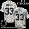 Camo Embroidered Samuel Womack Indianapolis Colts #33 Stitched Jersey