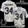 Camo Embroidered Ray Buchanan Indianapolis Colts #34 Stitched Jersey