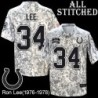 Camo Embroidered Ron Lee Indianapolis Colts #34 Stitched Jersey