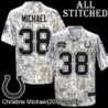Camo Embroidered Christine Michael Indianapolis Colts #38 Stitched Jersey