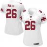 ROLLE NY-Giant #26 Womens Football Jersey - Antrel Rolle Womens Football Jersey (White)_Free Shipping