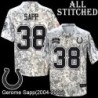 Camo Embroidered Gerome Sapp Indianapolis Colts #38 Stitched Jersey