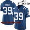 Blue Home Embroidered Mike Prior Indianapolis Colts #39 Stitched Jersey