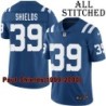 Blue Home Embroidered Paul Shields Indianapolis Colts #39 Stitched Jersey