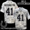 Camo Embroidered Trey Washington Indianapolis Colts #41 Stitched Jersey