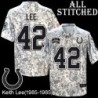Camo Embroidered Keith Lee Indianapolis Colts #42 Stitched Jersey