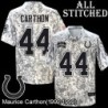 Camo Embroidered Maurice Carthon Indianapolis Colts #44 Stitched Jersey