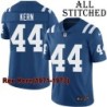 Blue Home Embroidered Rex Kern Indianapolis Colts #44 Stitched Jersey